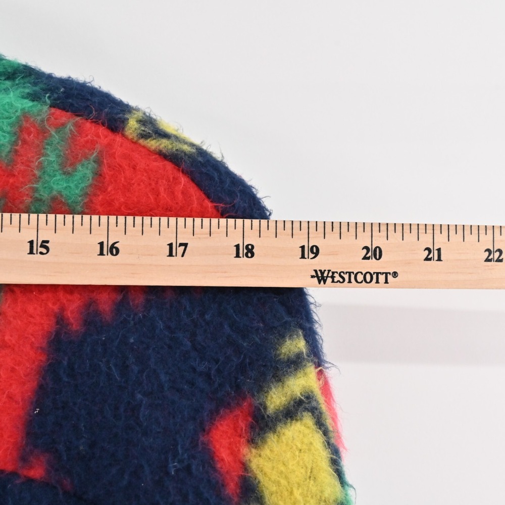Vtg WESTBOURNE Jacket Womens Size‎ XXL Southwestern Print Fleece Fringe Coatigan - Picture 12 of 12